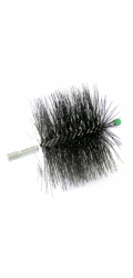 Strend Pro ComRourHR kartáč 040x090 mm, M12, drátěný, komínový, čtvercový, pro čištění komínů
