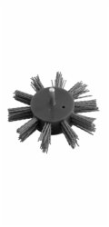 Kartáč Strend Pro, 44T, 100 mm, kulatý, nylonový, se stopkou