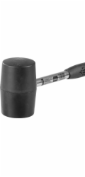 Kladivo Strend Pro HM213 900 g, gumové, BlackHead, kovová rukojeť, délka rukojeti 345 mm