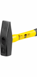 Kladivo Strend Pro HM112 800 g, zámečnické kladivo, sklolaminátová rukojeť, TPR, délka rukojeti 350 