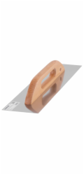 Strend Pro Premium, HardWood, dřevěná rukojeť, 380x130 mm, rovná, 0,7 mm, nerezová ocel