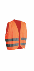 Reflexní vesta LYNX, oranžová, XL