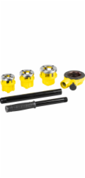 Sada závitníků Strend Pro PP3304.T062 1/2" - 1", pro řezání závitů, 3 kusy