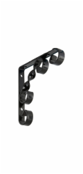 - Konzole OBI Uranos černá 115 mm x 115 mm