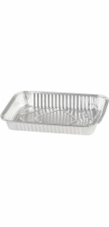 Miska MagicHome, 31,5x21,3x4,4 cm, grilovací, 3 ks, Alu