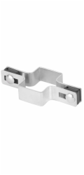 Strend Pro EUROSTANDARD, 60x40 mm, průběžný, pozinkovaný, pro čtvercové sloupky
