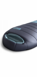 Spací pytel Husky DRAPE péřový -20 °C, 85 × 220 cm, 1,25 kg, modrý