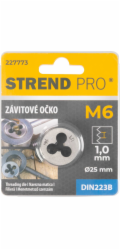 Závitové očko Strend Pro, M6x1 mm, metrický závit, průměr 25 mm, DIN223B