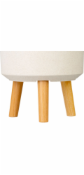 Kvetináč Strend pro, farba White Weath Finish, 24,5x24,5x31 cm