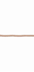 Lano Strend Pro Premium, jutové, prírodné, 16 mm, stáčané, L-220 m