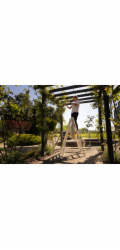Žebřík Strend Pro, 5 příček, dřevěné příčky, 1,63 m, max. 150 kg