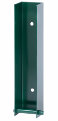 Strend Pro EUROSTANDARD držák, 40x200 mm, zelený, RAL6005, se šrouby, pro podlahové desky
