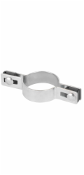 Strend Pro EUROSTANDARD, 38 mm, průběžný, pozinkovaný, pro kulatý sloupek
