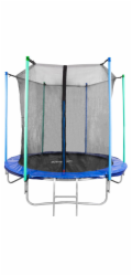Trampolína Skipjump GS08, 244 cm, vnitřní síť, žebřík