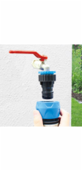 Adaptér AQUACRAFT® 550992, MAX-Flow, 1 "x3/4"-1", pro zahradní hadici