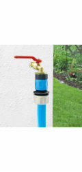 Adaptér AQUACRAFT® 550981, MAX-Flow, 3/4 "x1", pro zahradní hadici