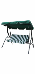 Houpačka GARFIELD, max. 150 kg, 173x112x158 cm, zahrada, PE 160 g/m2, Oxford PVC