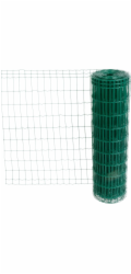 Síť EUROPLAST 2, 1000/100x50/2,20 mm, zelená, RAL 6005,, Zn+PVC, plot, balení. 25 m