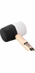 Kladivo Strend Pro HM232 450 g, 300 mm, guma, BlackWhiteHlava, dřevěná rukojeť
