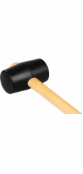 Kladivo Strend Pro HM222 340 g, 290 mm, gumové, dřevěná rukojeť