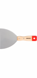 Strend Pro S0008, 125 mm, ocel, dřevěná rukojeť