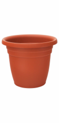 Květináč ICS THEA 23x19 cm, barva terakota, plast