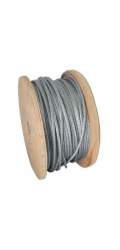 Lano MGM Zn 4 mm, ocelové lano, L-100 m