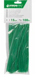 Drát GardenTwist PVC 0,4x3 mm, L-150 mm, vázací, balení 100 ks