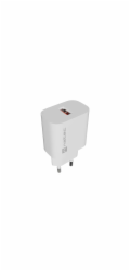 Universální nabíječka Natec RIBERA 18W, 1X USB-A, bílá