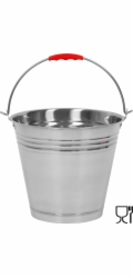 Vědro Strend Pro, 12 l, nerezové, potravinářský certifikát