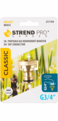 Přípojka Strend Pro, mosazná, G3/4", na vodovodní kohoutek, vnitřní závit