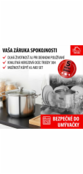 Hrniec MagicHome Chloe, 26 cm, 10 lit., so sklenenou pokrievkou, nerez