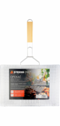 Opekač Strend Pro Grill, na mäso s drevenou rúčkou, 41x60x1,5 cm