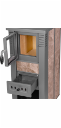 Kachle Pro LAVA Ceramic, mocca, 6,5 kW, 120 mm