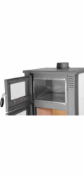 Kachle Pro TAURUS Ceramic, bílá, 12 kW, 120 mm, s troubou na pečení
