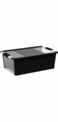 Box s vekom KIS Bi-Box M, 26 lit., čierny, 35x55x19 cm