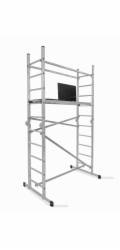 Lešení s plošinou Strend Pro IKAR, hliníkové, 2x5, 3in1, max. 400 cm, max. 150 kg