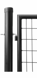 Brána Strend Pro METALTEC DUO, 3580/1750/100x50 mm, antracit, dvoukřídlá, zahradní, ZN+PVC, RAL7016