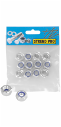Matice Strend Pro PACK DIN 985 Zn M12, samojistící, pojistná matice, balení. 10 ks