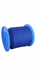 Lano Strend Pro MSB200, 10 mm, PP, modré, č. 284 kg, L-60 m