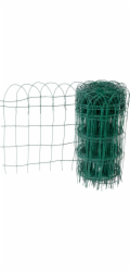 GardeNET PVC pletivo 65 cm, 15x9 cm dekorativní, zahradní, balení. 25 m