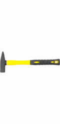 Kladivo Strend Pro HM112 400 g, 300 mm, zámečnické kladivo, sklolaminátová rukojeť, TPR