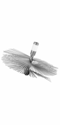 Kartáč KOVO.B ComRourST 200 mm, INOX, komínový kartáč, komínový kartáč pro čištění komínů, pro komín