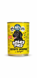 DOBRY PIES Mono Čisté vepřové + kolagen – vlhké krmivo pro psa – 400g