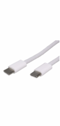 Kabel Value USB-C - USB-C M/M 60W 3m, bílý