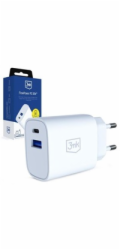 3mk FlowPower 30W 1A1C PD 3,0 QC4+ White