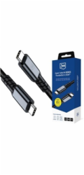 3mk Hyper Cable N-SERIES Thunderbolt 4 2m 48V/5A 40Gb/s 240W 8K60Hz Black