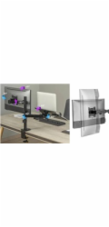 Stolní držák na notebook a monitor Fiber Mounts SDN20
