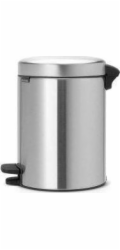 Brabantia New Icon Pedálový odpadkový koš stříbrný (112102)