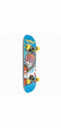 Skateboard Outliner SB-3108-4, černo/žlutý